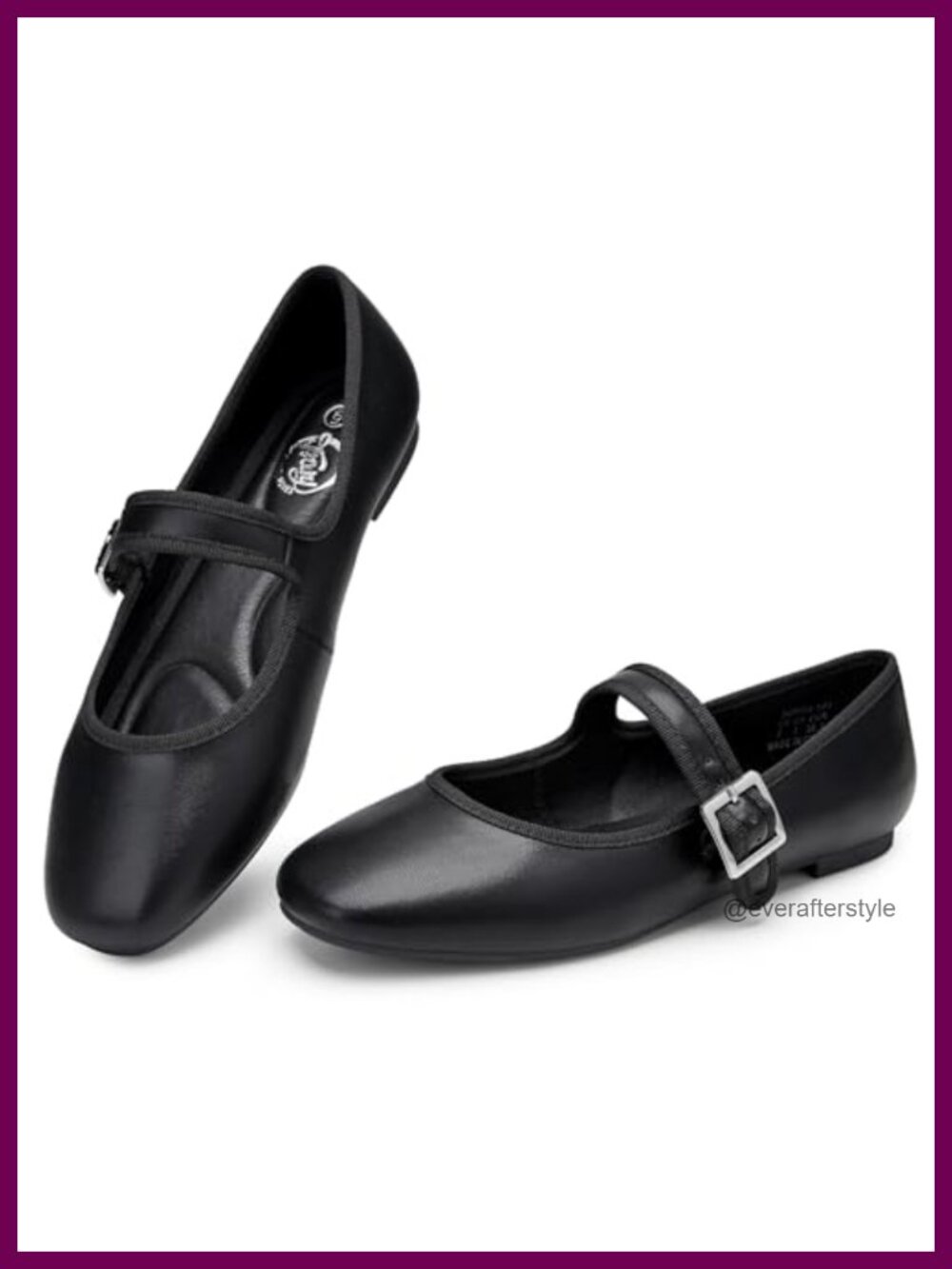 Velvet Mary Jane Ballet Flats Women Comfortable Dress Shoes with Buckle